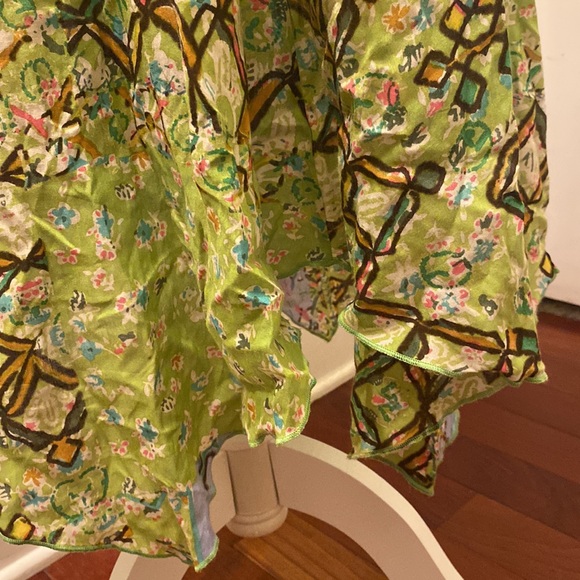 Flowy asymmetrical skirt - Picture 6 of 6